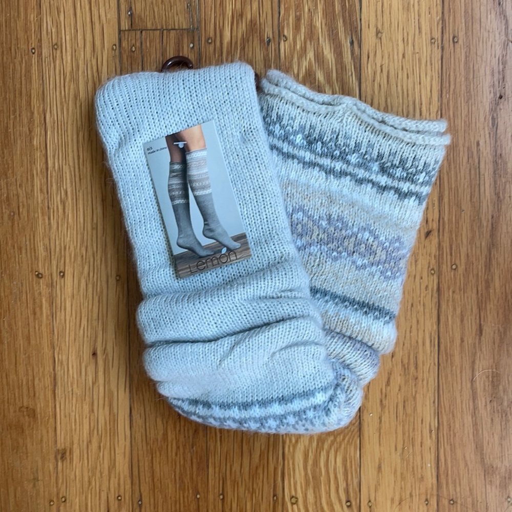 Tall Knot Socks